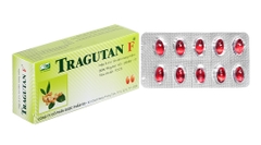 Thuốc Tragutan F điều trị ho do dị ứng, sát khuẩn hô hấp (hộp 3 vỉ x 10 viên)
