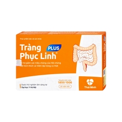 Viên uống Tràng Phục Linh Plus hỗ trợ giảm triệu chứng hội chứng ruột kích thích (hộp 2 vỉ x 10 viên)