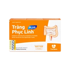 Viên uống Tràng Phục Linh Plus hỗ trợ giảm triệu chứng hội chứng ruột kích thích (hộp 2 vỉ x 10 viên)