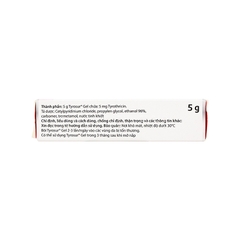 Gel bôi ngoài da Tyrosur điều trị và phòng ngừa nhiễm khuẩn (tuýp 5g)