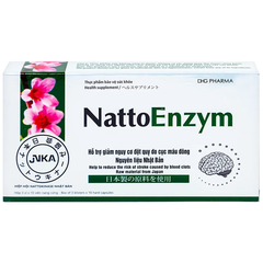 Viên uống NattoEnzym DHG hỗ trợ hoạt huyết  (hộp 3 vỉ x 10 viên)