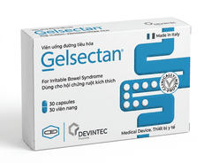 Viên uống Gelsectan hỗ trợ giảm và phòng ngừa triệu chứng hội chứng ruột kích thích (hộp 30 viên)