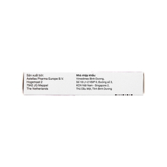 Thuốc Vesicare 5mg điều trị tiểu không tự chủ (hộp 3 vỉ x 10 viên)