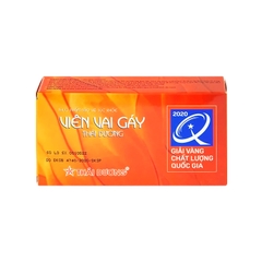 Viên Vai Gáy Thái Dương tăng lưu thông khí huyết, giảm triệu chứng đau mỏi vai gáy (hộp 2 vỉ x 15 viên)