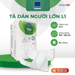 Tã dán Abena Slip Premium L1 (gói x 10 miếng)