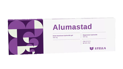Viên nhai Alumastad điều trị triệu chứng rối loạn do tăng acid dạ dày (hộp 4 vỉ x 10 viên)