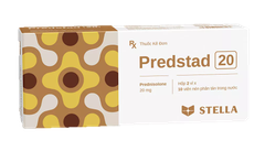 Thuốc Predstad 5 kháng viêm, ức chế miễn dịch (hộp 3 vỉ x 10 viên)