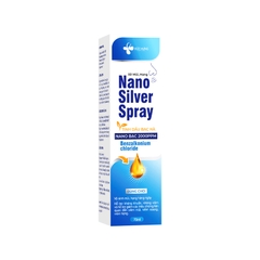 Xịt mũi họng cho bé Nano Silver Spray (hộp 1 chai x 70ml)