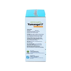 Hỗn dịch uống Yumangel F 1.5g điều trị viêm loét dạ dày, tá tràng (hộp 20 gói x 15ml)