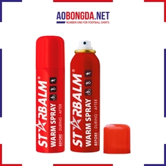 Xịt nóng Starbalm Warm Spray giúp làm ấm bắp thịt, giảm đau cơ (chai 150ml)