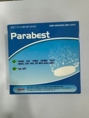 Thuốc điều trị sổ mũi, giảm đau hạ sốt Parabest (hộp 5 vỉ x 4 viên)
