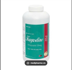 Thuốc Kagasdine 20mg điều trị loét dạ dày, thực quản (chai 1000 viên)