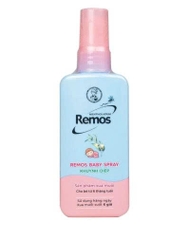 SAN PHAM XUA MUOI DANG XIT CHO BE TU 6 THANG TUOI (REMOS BABY SPRAY) 70ML