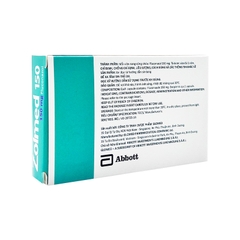 Thuốc Zolmed 150 điều trị nhiễm nấm (hộp 1 vỉ x 1 viên)