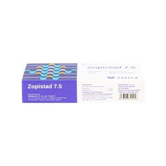 Thuốc Zopistad 7.5 điều trị rối loạn giấc ngủ (hộp 1 vỉ x 10 viên)