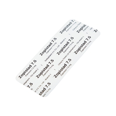 Thuốc Zopistad 7.5 điều trị rối loạn giấc ngủ (hộp 1 vỉ x 10 viên)