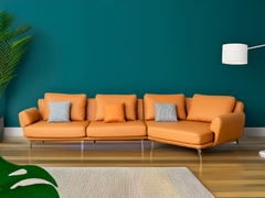 Bộ Sofa Da 2 Băng Góc Phải – Hiện Đại, Đẳng Cấp Cho Phòng Khách Sang Trọng | Decoraz.vn