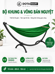 Võng Bán Nguyệt VDT01 DOTAMART - Võng Xếp Thế Hệ Mới Cao Cấp.....