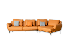 Bộ Sofa Da 2 Băng Góc Phải – Hiện Đại, Đẳng Cấp Cho Phòng Khách Sang Trọng | Decoraz.vn