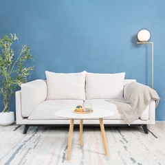 Ghế Sofa Gỗ Cao Su Tự Nhiên TROMSO 601Ghế Sofa Gỗ Cao Su Tự Nhiên TROMSO 601 – Thiết kế Bắc Âu, Vải bọc chống thấm, dễ vệ sinh | Decoraz.vn