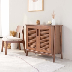 Tủ Giày - Tủ Trang Trí Gỗ Tràm VLINE 601 – Thiết Kế Hiện Đại, Chất Liệu Gỗ Cao Cấp | Decoraz.vn