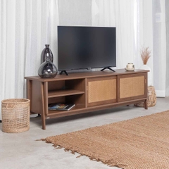 Tủ Kệ Tivi Gỗ Tràm VLINE 301 – Thiết Kế Hiện Đại, Ngăn Lắp Rộng Rãi | Decoraz.vn