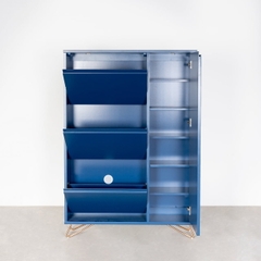 Tủ Giày Kệ Ngăn Có Cửa Elona – Thiết Kế Đa Năng, Gỗ MDF CARB-B2 An Toàn | Decoraz.vn