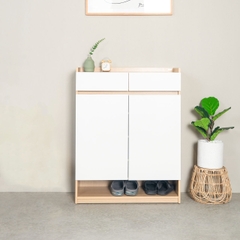 Tủ Giày – Tủ Trang Trí Gỗ VIENNA 204 | Gỗ CARB-P2, Thiết Kế Tối Ưu Không Gian | Decoraz.vn