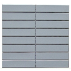 Gạch Mosaic thanh nhỏ xám ghi