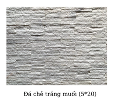 ĐÁ CHẺ TRẮNG MUỐI 5x20