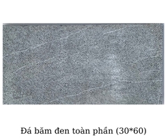 Đá đen băm mặt toàn phần