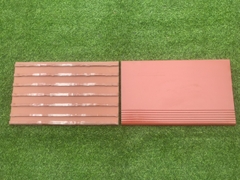 Gạch bậc thềm 50x30cm màu đỏ tráng men Gốm Đất Việt