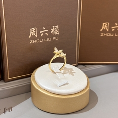 Nhẫn Bạc Nữ Hoạ Tiết Bướm Đính Đá Cao Cấp