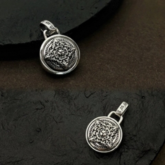 Vòng Cổ Mặt Dây Bạc 925 - Charm Hoạ Tiết Thánh GIá Gothic Cross Vintage Bụi Bặm - Seven Degree