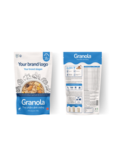 Túi zip đứng hiệu ứng mờ - mẫu số 1