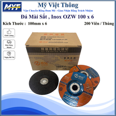 ĐÁ MÀI SẮT 100 x 6  OZW