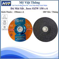 ĐÁ MÀI INOX 150 x 6 ( OZW )