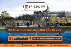 Mới chơi pickleball nên bắt đầu từ đâu