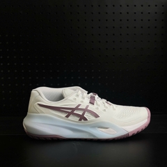 Giày Pickleball ASICS GEL-RESOLUTION X Nữ – Trắng/Hồng Tím Nhạt – 1042A279-107