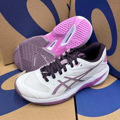 Giày Pickleball Nữ ASICS Solution Speed FF 4 Trắng Hồng 1042A307-102