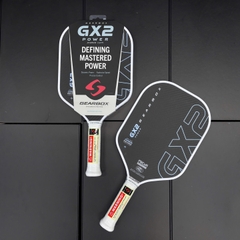 Vợt Pickleball Gearbox GX2 Power Limited Edition – Trắng 16mm