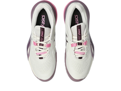 Giày Pickleball ASICS Gel-Resolution X nữ SOFT OAT/DARK AUBERGINE