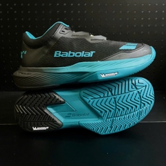 Giày Pickleball Nam Babolat SFX 4 All Court Đen/Xanh Nhạt