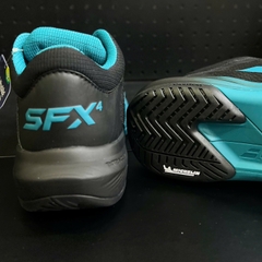 Giày Pickleball Nam Babolat SFX 4 All Court Đen/Xanh Nhạt