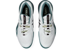 Giày tennis/pickleball ASICS GEL-RESOLUTION X Nam  WHITE/DARK AUBERGINE