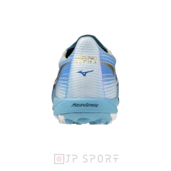 Giày Đá Bóng Mizuno Alpha 3 Elite AS TF - P1GD266225 - Xanh Ngọc