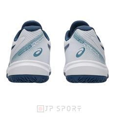 Giày Pickleball Nam Asics Game FF Trắng/Navy 1041A488-101