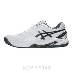 Giày Pickleball Nam Gel-Dedicate 8 Pickleball Xám Đen