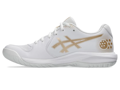 GIÀY ASICS GEL-DEDICATE 9 PICKLEBALL NỮ TRẮNG/VÀNG 1042A317-100