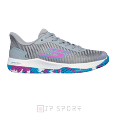 Giày Pickleball Skecher Viper Pro 2.0 Nữ Xám Hồng